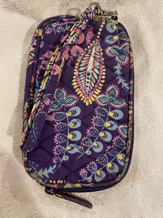 Vera Bradley Handbags - Vera Bradley Floral Wristlet Wallet - Purple